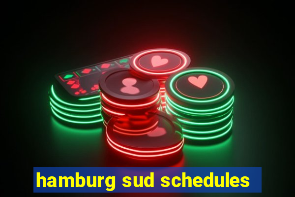 hamburg sud schedules